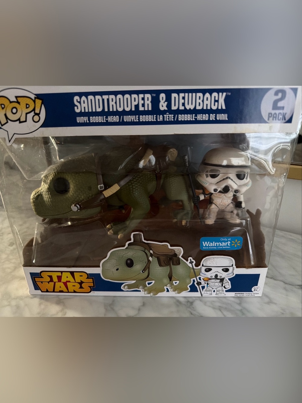 Funko Pop! Star Wars Sandtrooper & Dewback Green and White 2-Pack